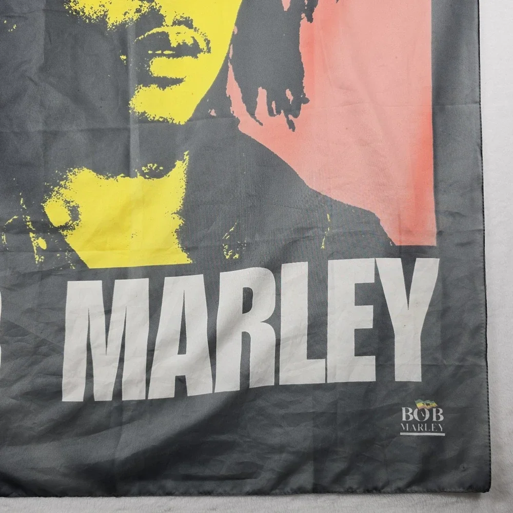 Bob Marley One Love Cloth Tapestry 42x30 Vintage Faded Red Green Funky People